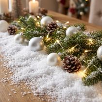 Artikel Künstliche Schneeflocken Streudeko Weiß 2,5 l aus Polyethylen