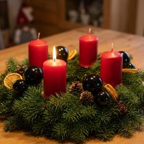 Artikel Schwarze Weihnachtskugeln Glas Ø3cm 22 Stück Mini glänzend