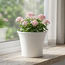 Artikel Plastiktopf Irys Weiß Ø25cm H21cm 1 Stück