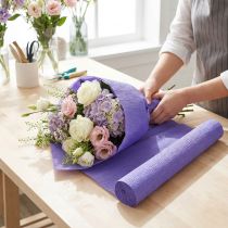 Artikel Floristen-Krepppapier Violett 50x250cm für Dekoration und Bastelarbeiten