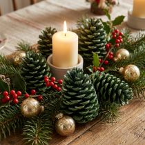 Artikel Maritima Kieferzapfen 10–16 cm Grün gefrostet 12 Stück