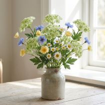 Artikel Künstlicher Dill Weiß 49cm 6er-Set aus Kunststoff