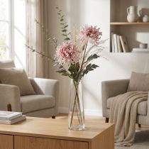 Artikel Künstliche Chrysanthemen Rosa-Mauve Ø13cm L72cm 2er-Set