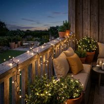 Artikel LED Reislichterkette 40 LEDs 3m warmweiß für Innen und Außen