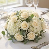 Artikel Foam Rose Ø3,5cm Creme 48 St