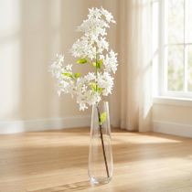 Artikel Künstlicher Fliederzweig mit weißen Blüten, 95 cm