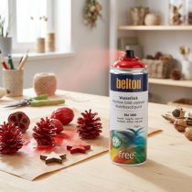 Artikel Wasserbasierter Farbspray Belton Feuerrot 400ml für Glas, Metall, Holz und Kunststoff