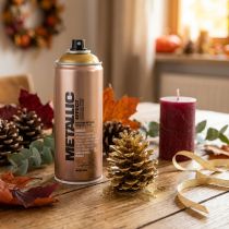 Artikel Lackspray Gold Metallic Effekt Acryllack 400ml für Innen- und Außenbereich