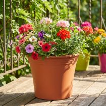 Artikel Blumentopf „Irys“ Plastik Terrakotta Ø33cm H27,5cm