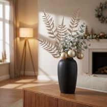 Artikel Künstlicher Farn Champagner Metallic 85cm 2 Stück