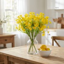 Artikel Künstliche Kamille Blumenbund 28cm, 3er-Set, Gelb-Grün