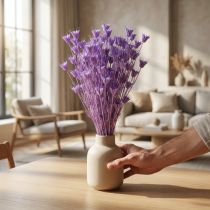 Artikel Trockenblumenstrauß Nigella Lila 70cm 50g Wohnraumdekoration