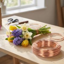 Artikel Aluminiumdraht Rolle 60 m Kupfer für Basteln und Floristik