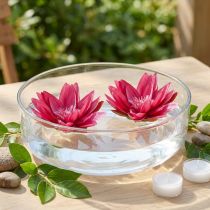 Artikel Künstliche Seerose Fuchsia Ø 15 cm als Tischdeko 2 Stück