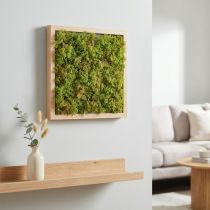 Artikel Künstliche Moosmatte 25×25 cm Hellgrün für Wohnraumdekoration