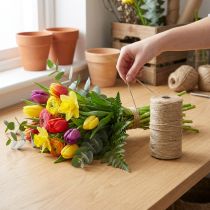 Artikel Juteband Jutekordel Band Jute Natur Dekoband Ø2mm 200m