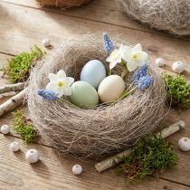 Artikel Palmfasern Weiß Gewaschen 1kg Naturmaterial für Deko und Bastelarbeiten