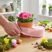 Artikel Filzband Rosa Topfband Wollband Wollfilz B15cm L5m
