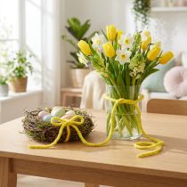 Artikel Filzkordel aus Jute und Schafwolle Ø 1,5 cm 25 m Gelb