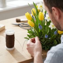 Artikel Myrtendraht Braun Ø0,35mm Zinkdraht auf Spule 100g
