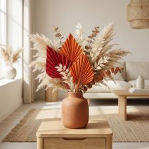 Artikel Mini Palmspear aus Palmenblatt ca. 30–40cm Rot Orange 100 Stück