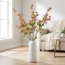 Artikel Kirschblüten Kunstzweig 125cm Rosa aus Polyester
