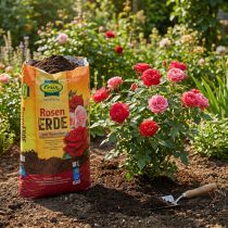 Artikel Rosenerde Spezialerde mit Naturton für Rosen 18l