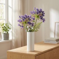 Artikel Agapanthus Schmucklilie künstlich Lila 75 cm 2er Set