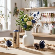 Artikel Sprühlack Acryl Blau Matt Montana Gold 400ml für Innen- und Außenbereich