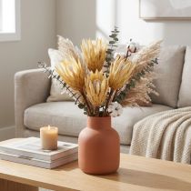 Artikel Getrocknete Protea Repens Blüten Creme 10-12 cm 25 Stück