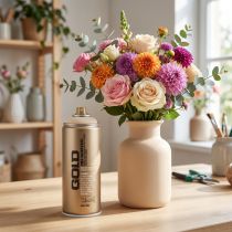 Artikel Sprühfarbe Lackspray Acryl Matte Beige Latte 400ml Innen Außen