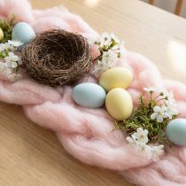 Artikel Dekowolle Filzwolle Rosa 2 m, 5 cm breit für Bastelarbeiten und Floristik