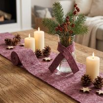 Artikel Bastelfilz Wollfilz Dekoband Berry 7cm & 15cm x 1m 2er-Set
