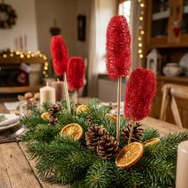 Artikel Luffa klein am Stiel rot 3-5 cm 25 Stück