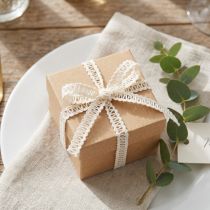 Artikel Dekoband aus Jute Cremeweiß 15mm x 15m – Natürliche Geschenk- und Dekorationband