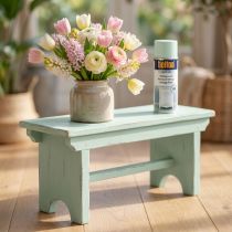 Artikel Farbspray Vintage-Lack auf Wasserbasis 400ml Hellgrün für Holz und Möbel im Innenbereich