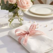 Artikel Spitzenband 15mm Altrosa 15m Polyester Hochzeit Floristik