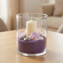 Artikel Farbsand Stein Dekosand 0,5 mm Aubergine 2 kg Innenbereich