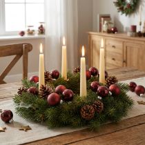 Artikel Mini-Glaskugeln Weihnachten Berry Ø 3 cm 22 Stück