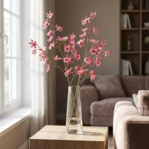 Artikel Oncidium künstliche Orchideen 93 cm Pink Violett 2 Stück Dekoration