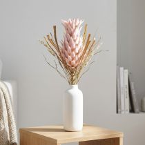 Artikel Künstliche Ananasblüte Rosa 74cm Kunstblume