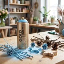 Artikel Lackspray NC-Acryl Babyblau Seidenmatt 400ml für Dekoration