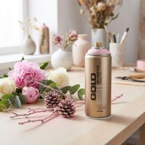 Artikel Farbspray Acryl-Lackspray Rosa Lychee Montana Gold 400ml Innen/Außen