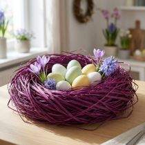 Artikel Dekobast Naturbast Violett 300g zum Basteln und Dekorieren