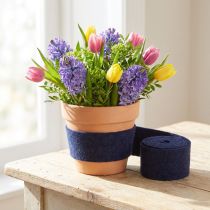 Artikel Wollfilzband Violett 15cm x 5m für Deko und Bastelarbeiten