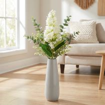 Artikel Rispenhortensie künstlich Cremeweiß, Seidenblume 98cm