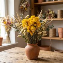 Artikel Trockenblumen Strohblume Gelb Helichrysum Bund 100g ca. 50cm