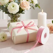 Artikel Satinband Rosa 6mm x 50m Geschenkband Dekoband Doppelsatin