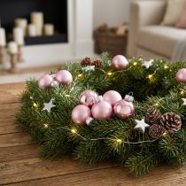 Artikel Mini-Weihnachtsbaumkugeln Glas Hell Lila Ø 2,5cm 22 Stück