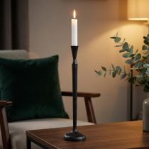 Artikel Kerzenständer aus Metall Schwarz Ø13 cm H59 cm